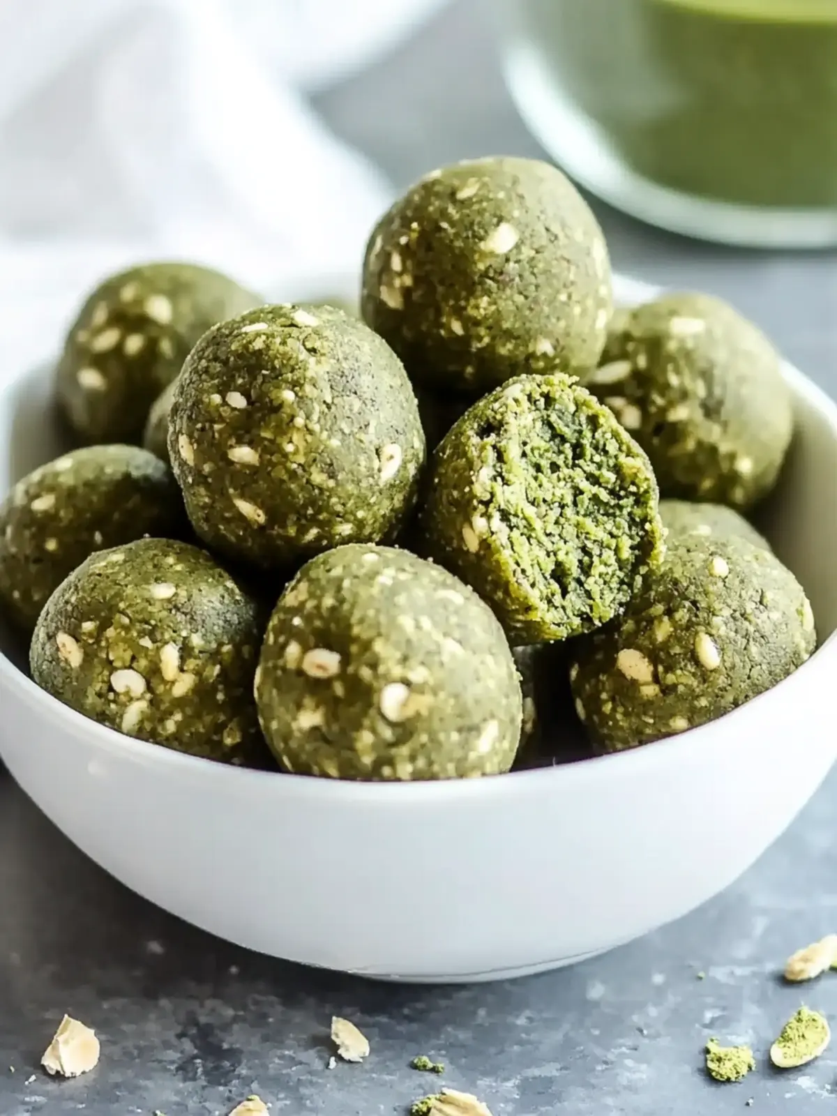Matcha Green Tea Energy Bites: Your Perfect Healthy Snack 2 Matcha green tea energy bites