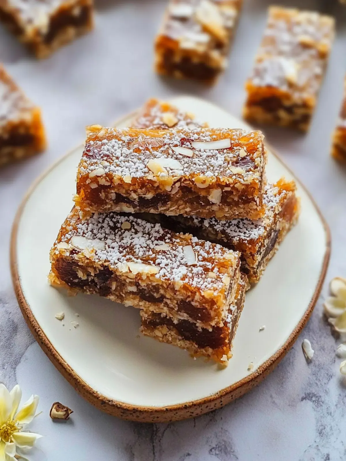 Eid al-adha Coconut Date Bars