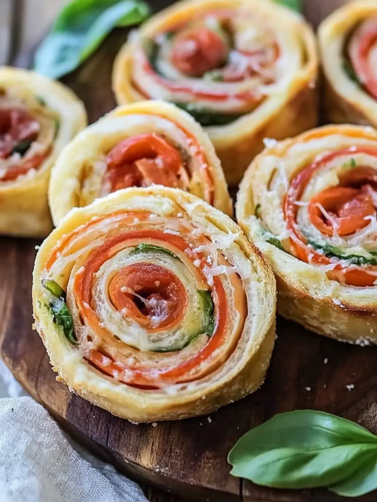 Irresistible Italian Pinwheels for Your Next Snack Attack 2 Italian pinwheels