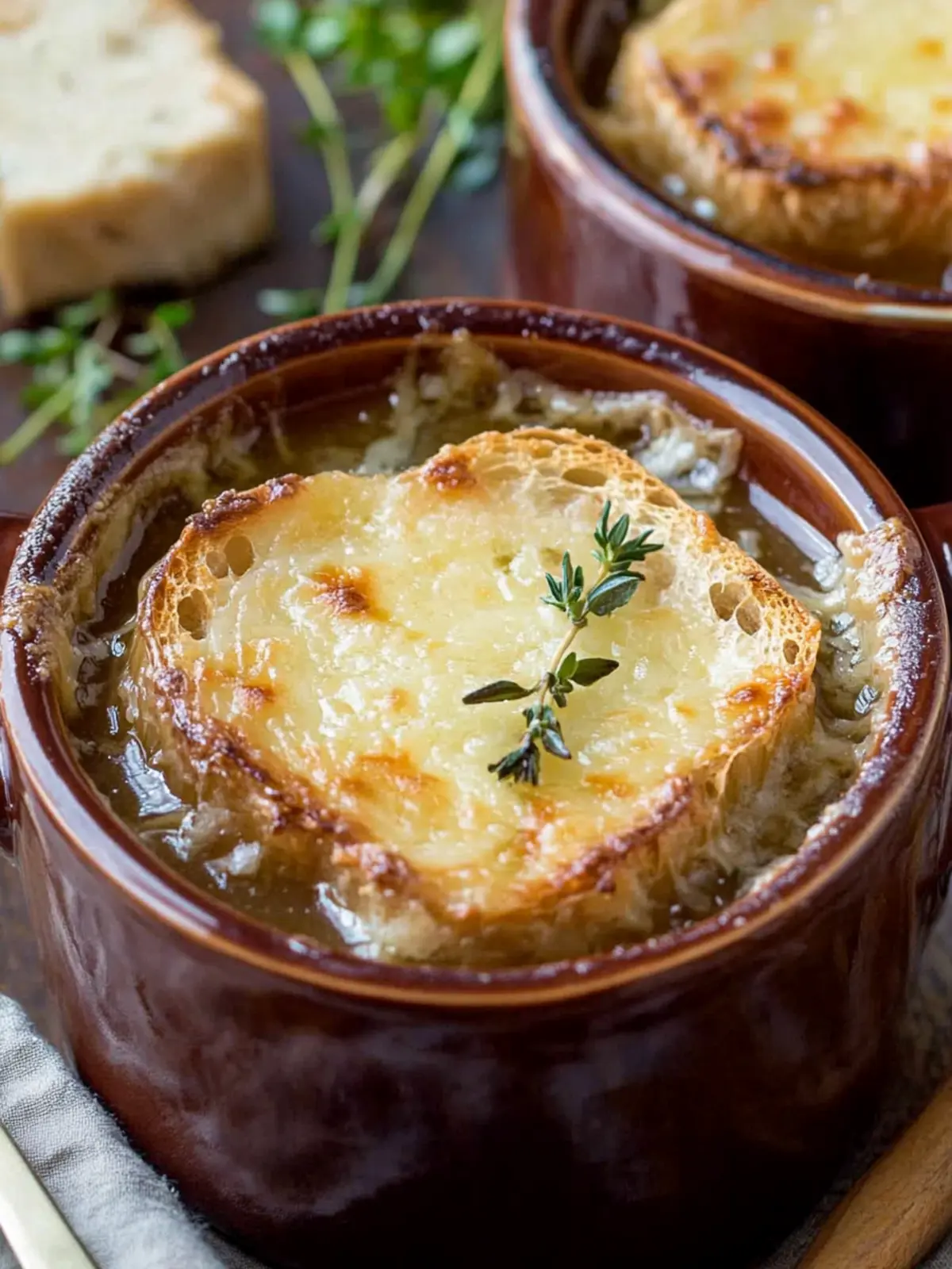 Bistro French Onion Soup with Gruyère