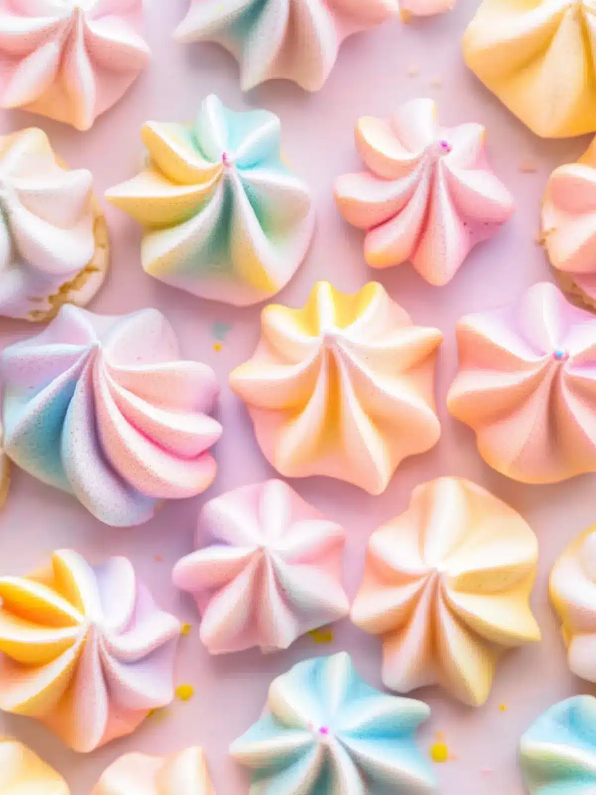 Pride Month Easy Unicorn Meringue Cookies to Brighten Your Day 2 Pride Month Easy Unicorn Meringue Cookies