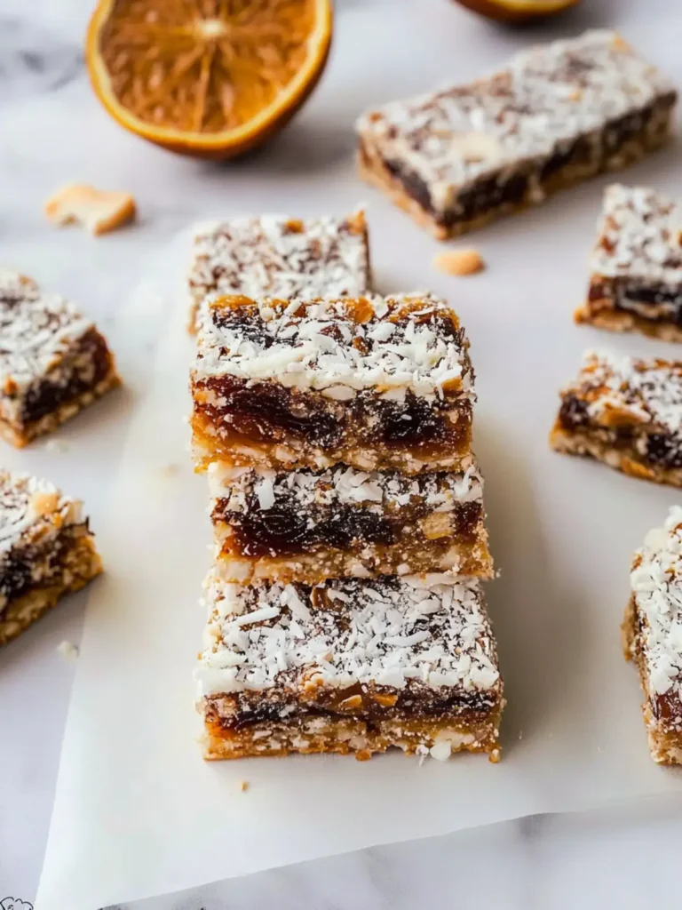 Eid al-adha Coconut Date Bars