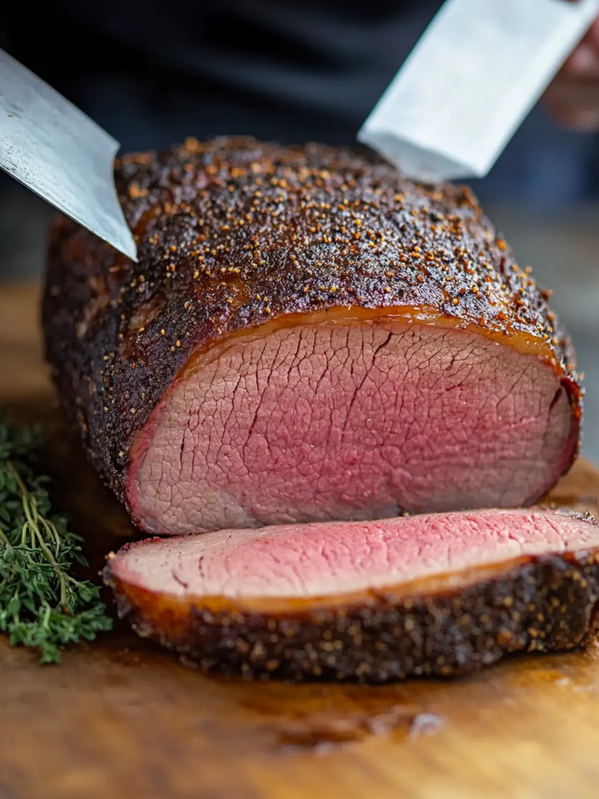 Father's Day Smoked Eye of Round Roast