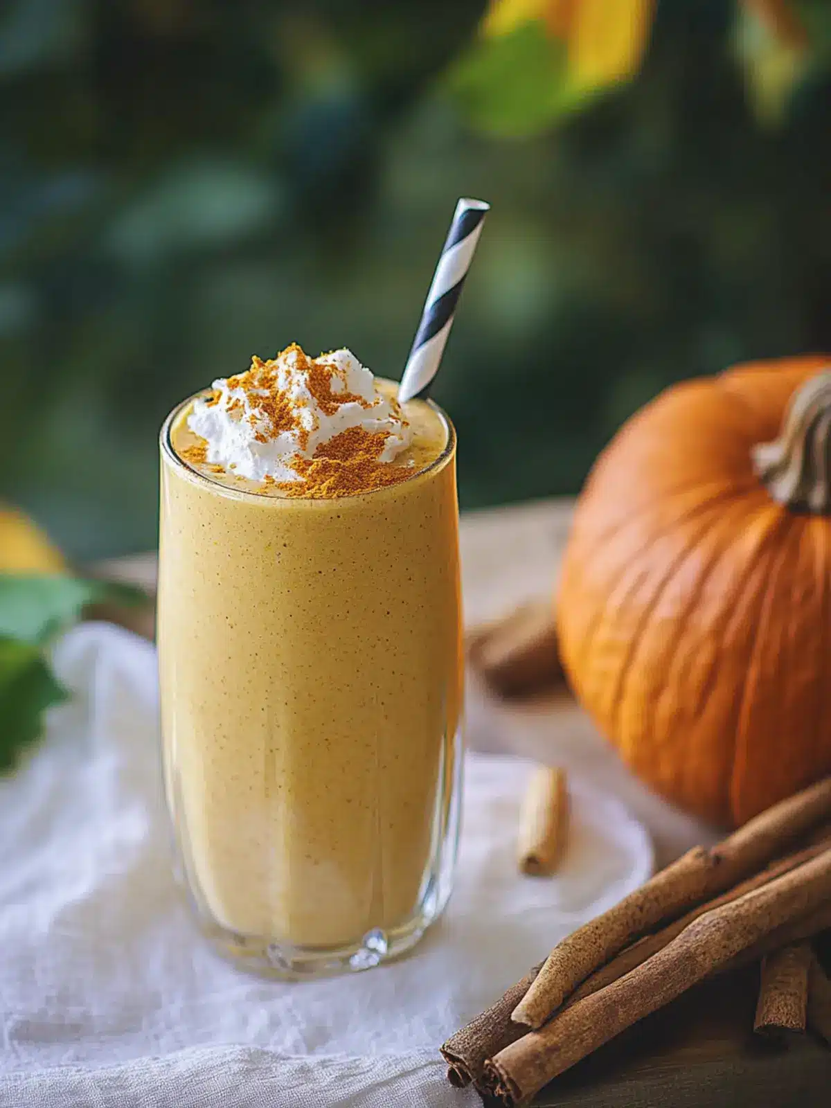 Father's Day Vegan Pumpkin Pie Smoothie