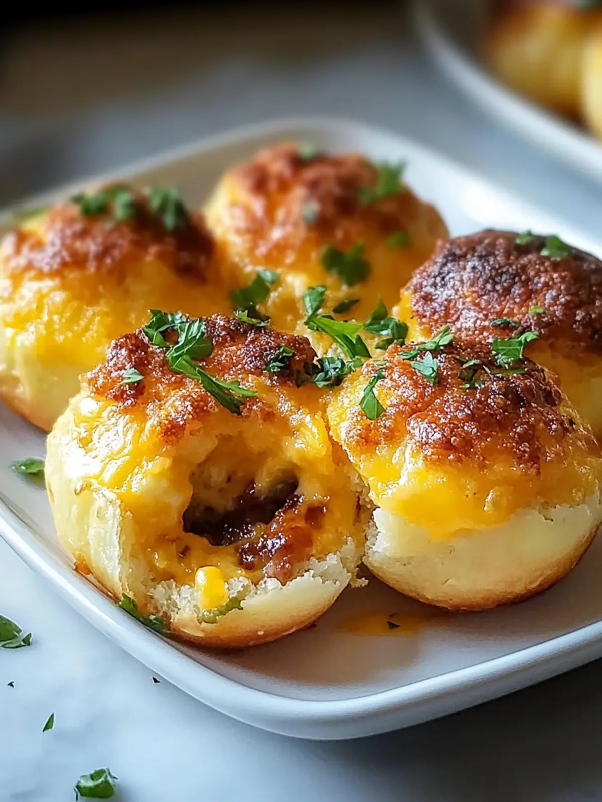 Breakfast Bombs – Easy Cheesy Baked Breakfast