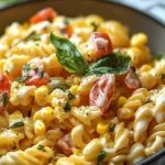 Easy Father's Day Creamy Street Corn Pasta Salad Delight 6 Father's Day Creamy Street Corn Pasta Salad