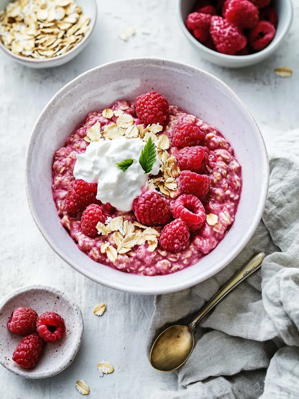 Delicious Raspberry Oatmeal for a Easy Healthy Breakfast Boost 4 Raspberry Oatmeal