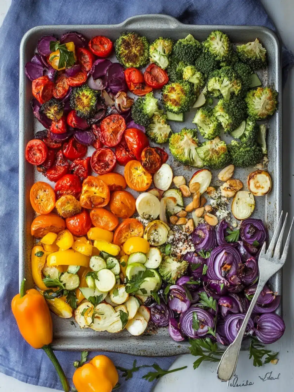 Pride Month Roasted Rainbow Vegetables for a Colorful Feast 2 Pride Month Roasted Rainbow Vegetables