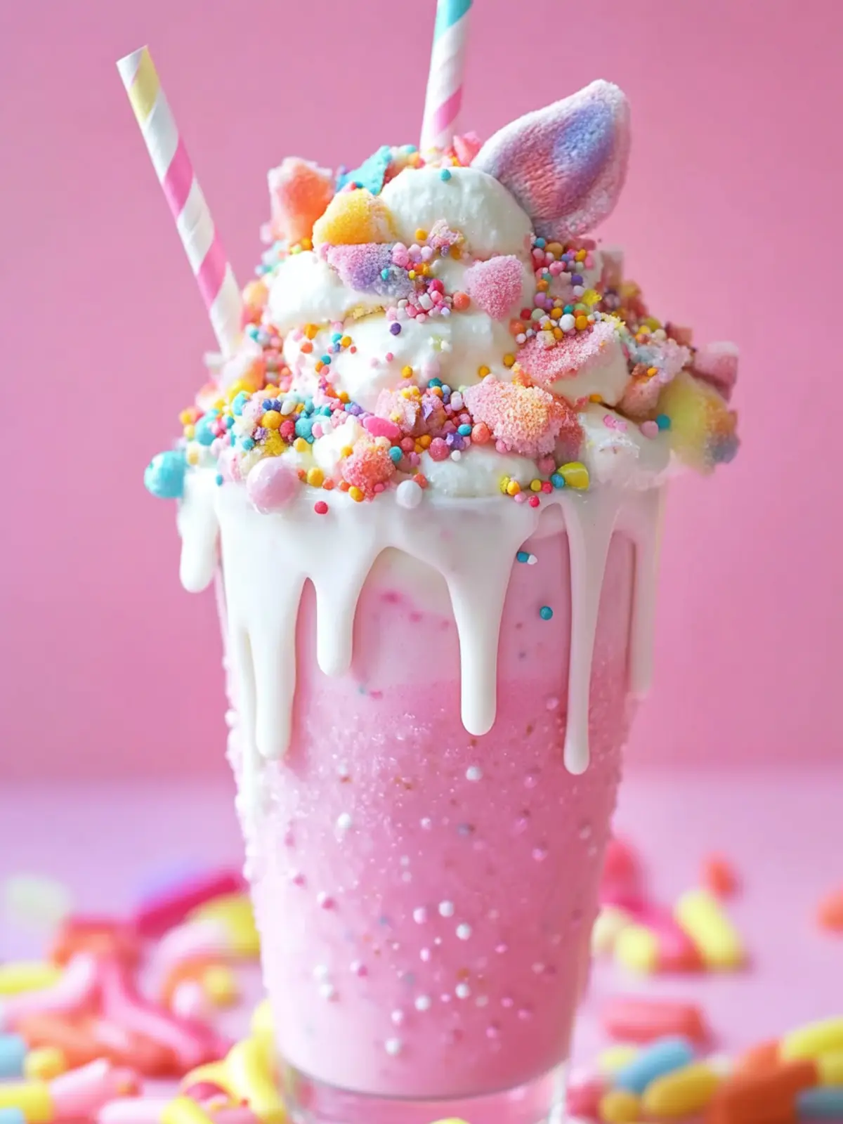 Delightful Pride Month Unicorn Bark Milkshake to Celebrate You 3 Pride Month Unicorn Bark Milkshake