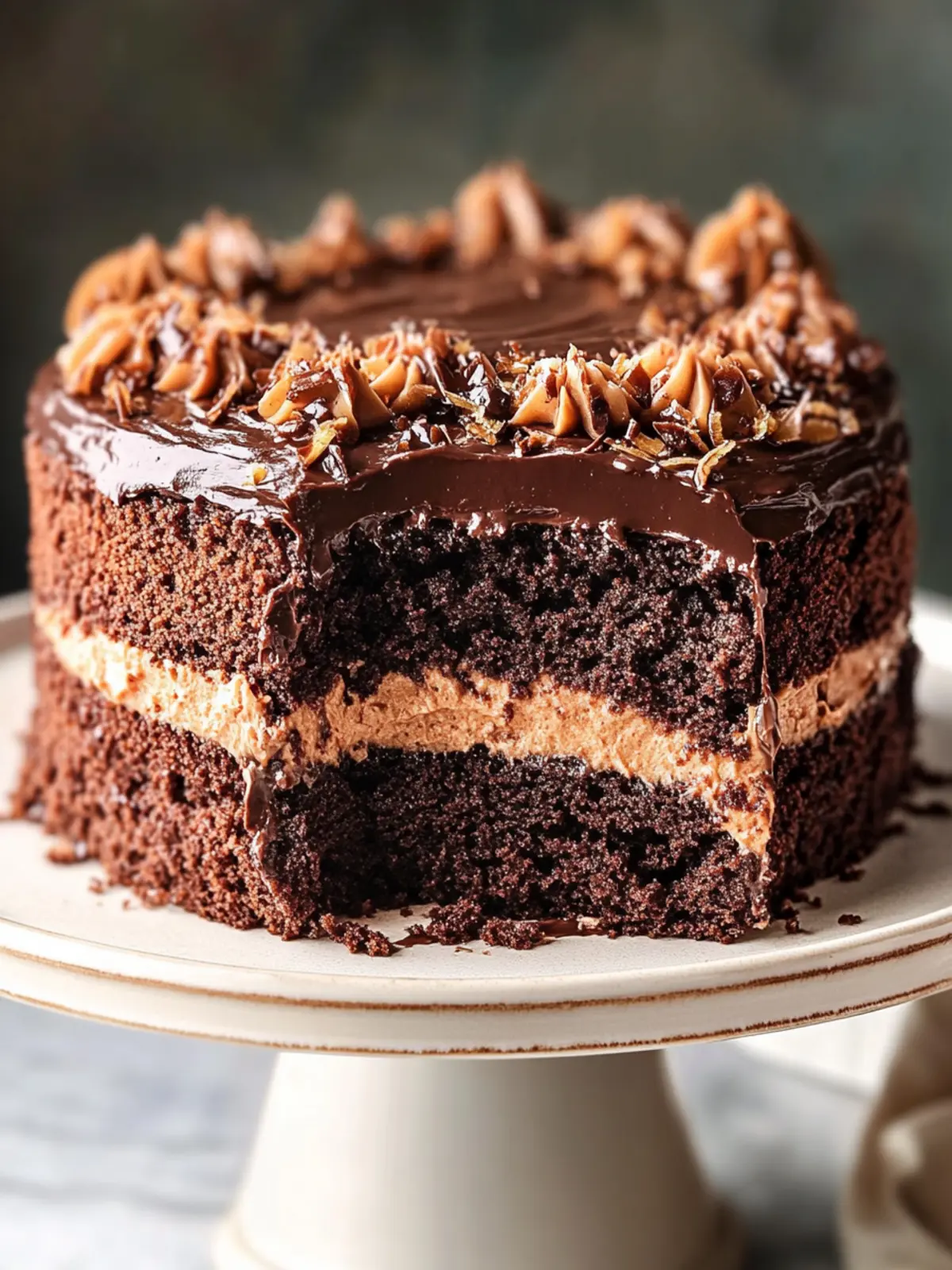 Father's Day German Chocolate Cake