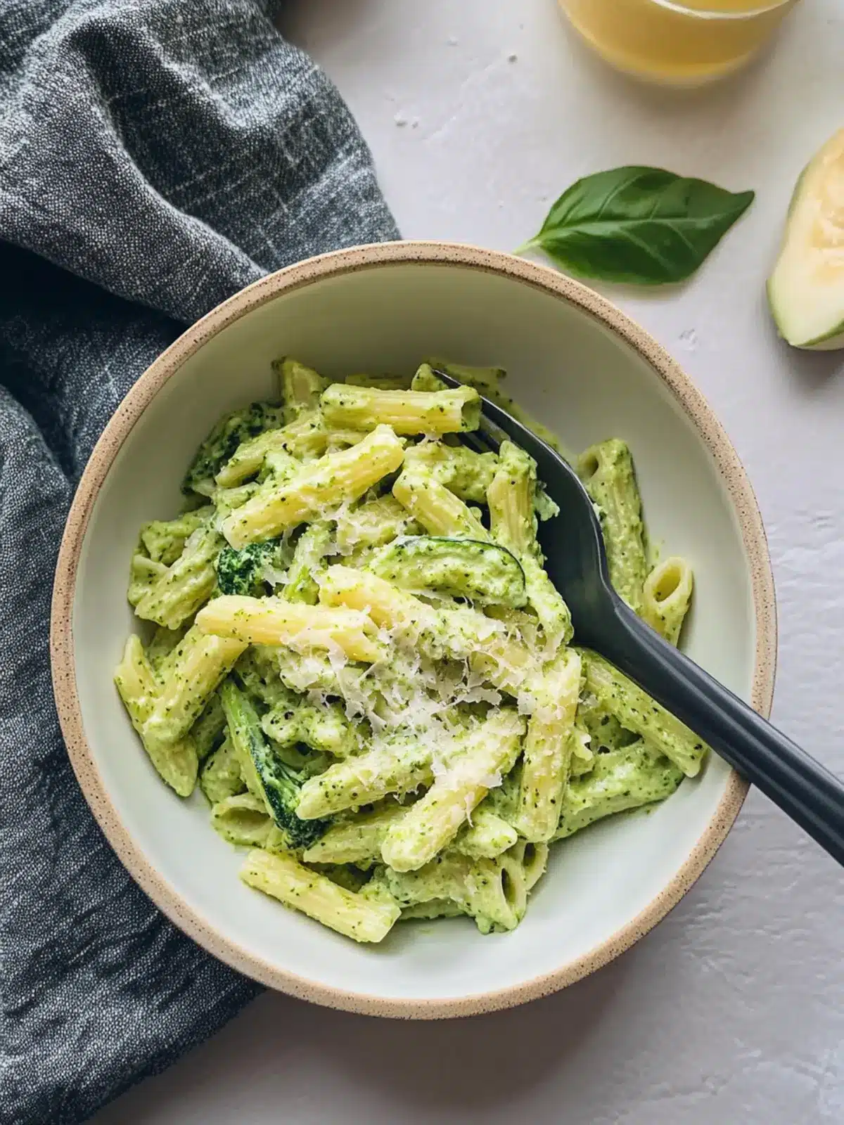 Zucchini Broccoli Pasta