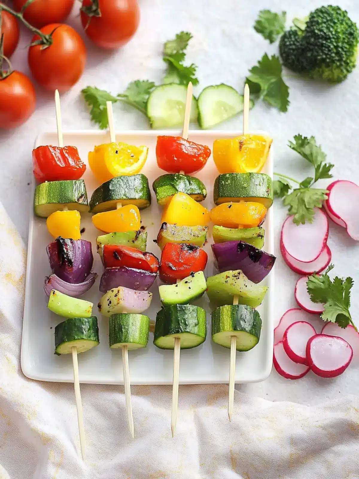 Pride Month Rainbow Veggie Kabobs to Celebrate Colorful Flavors 5 Pride Month Rainbow Veggie Kabobs