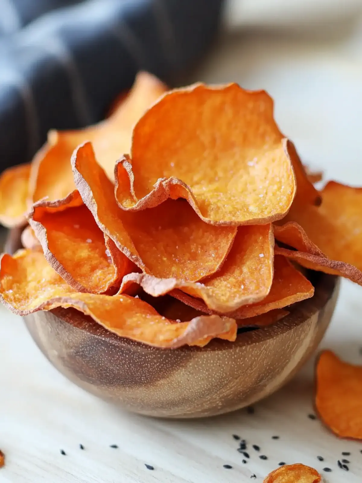 Crispy Homemade Sweet Potato Chips for Snack Lovers 3 Homemade sweet potato chips