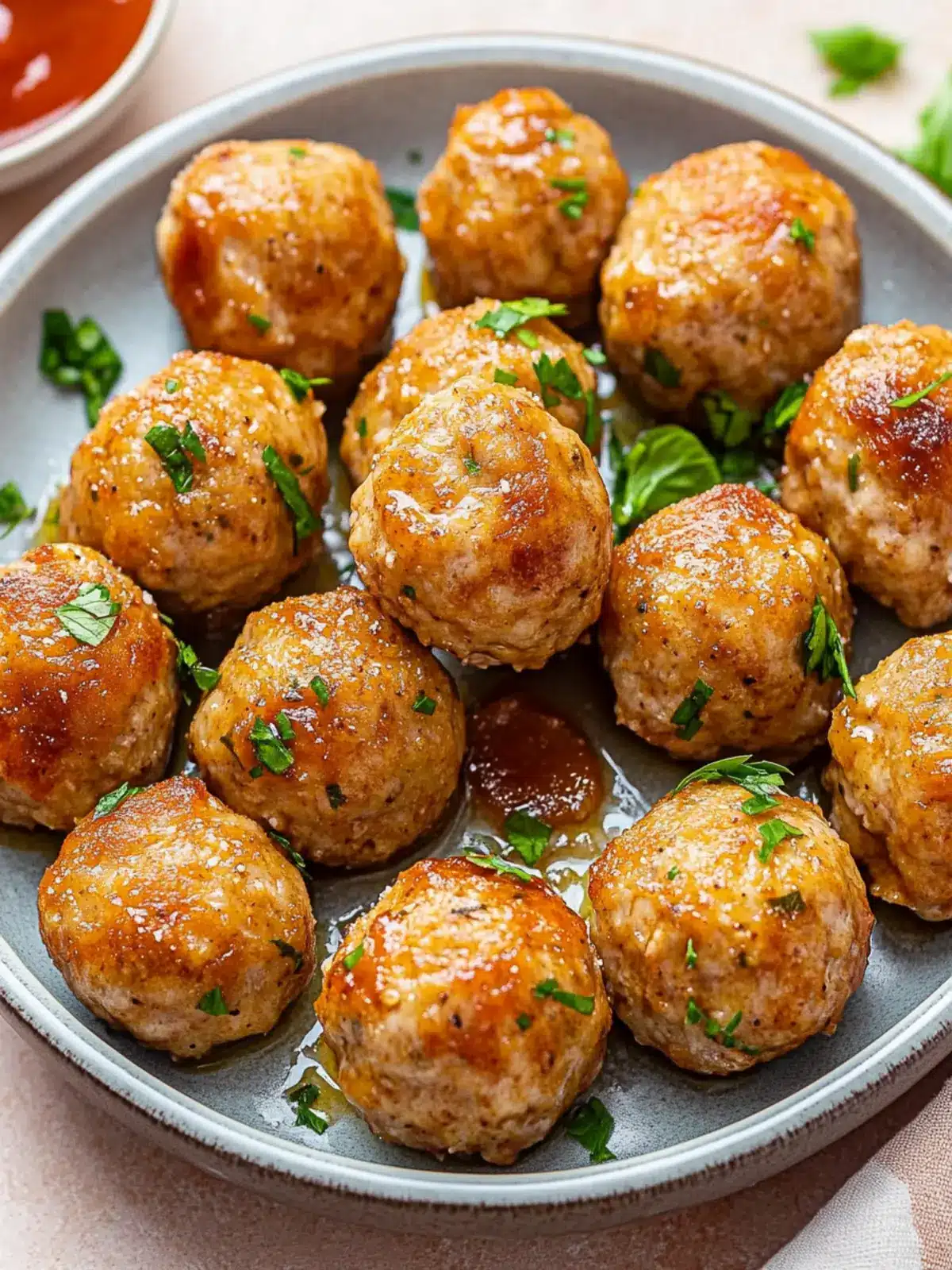Air Fryer Chicken Meatballs That’ll Wow Your Taste Buds 3 Air Fryer Chicken Meatballs