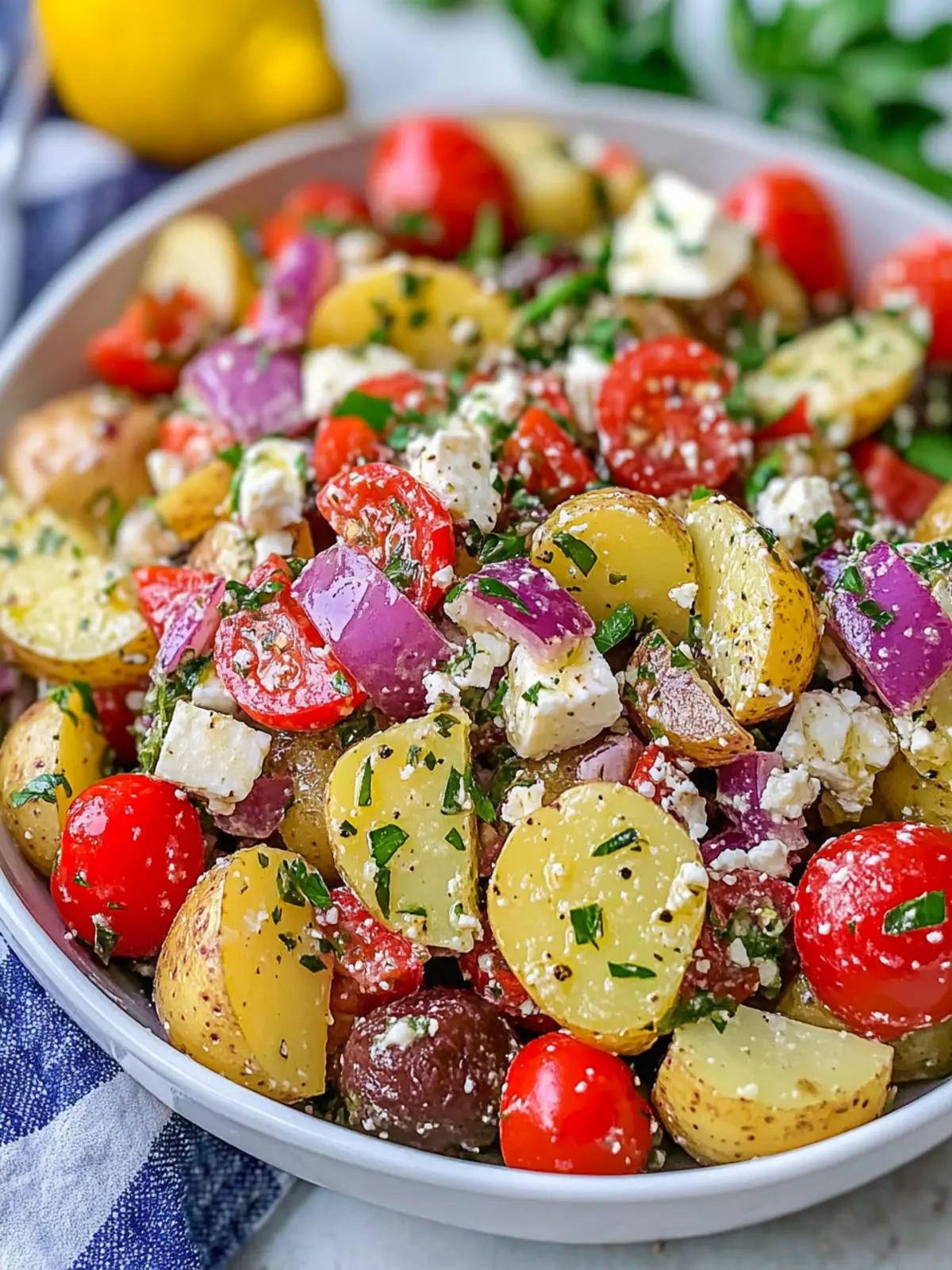Greek Potato Salad