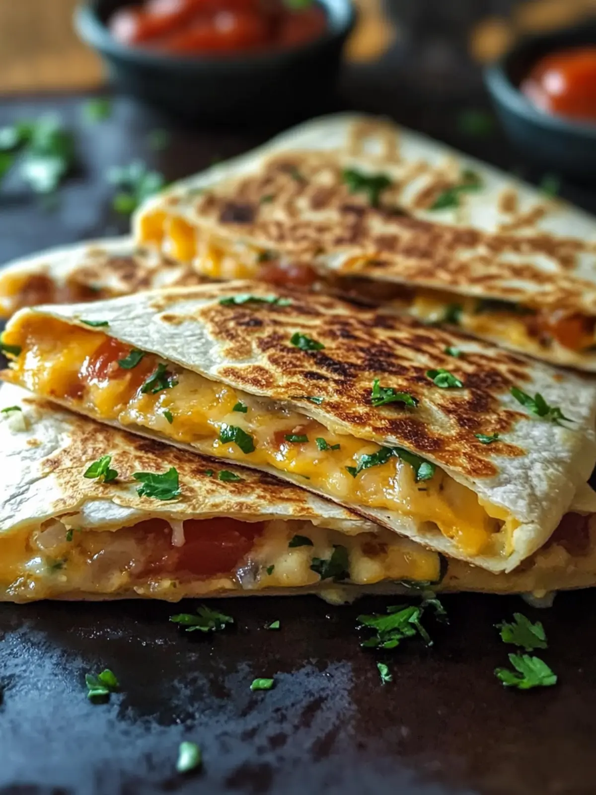 Cheese Breakfast Quesadilla