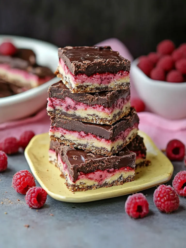 Chocolate Raspberry Bars