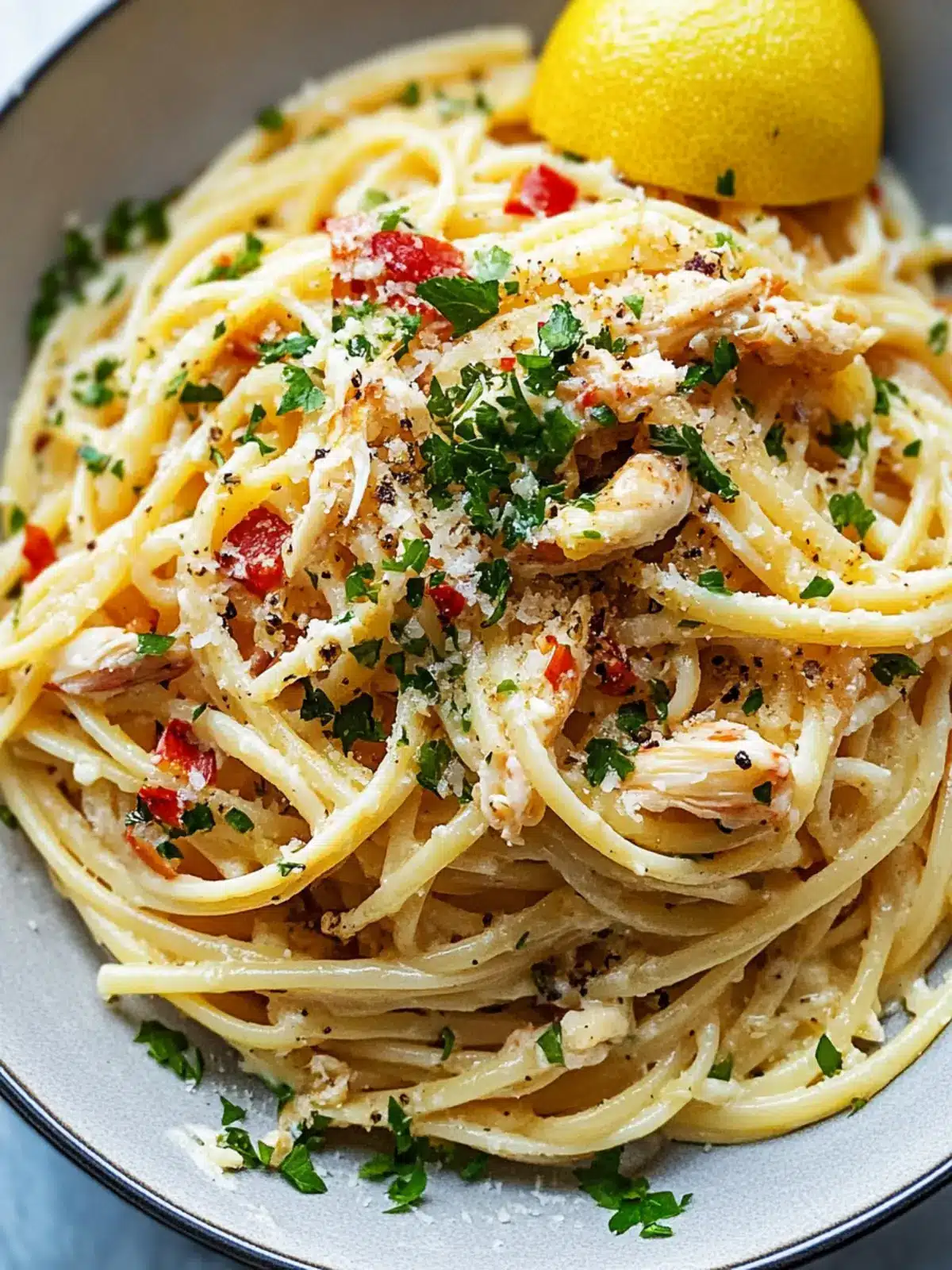 Quick and Delicious Crab Linguine