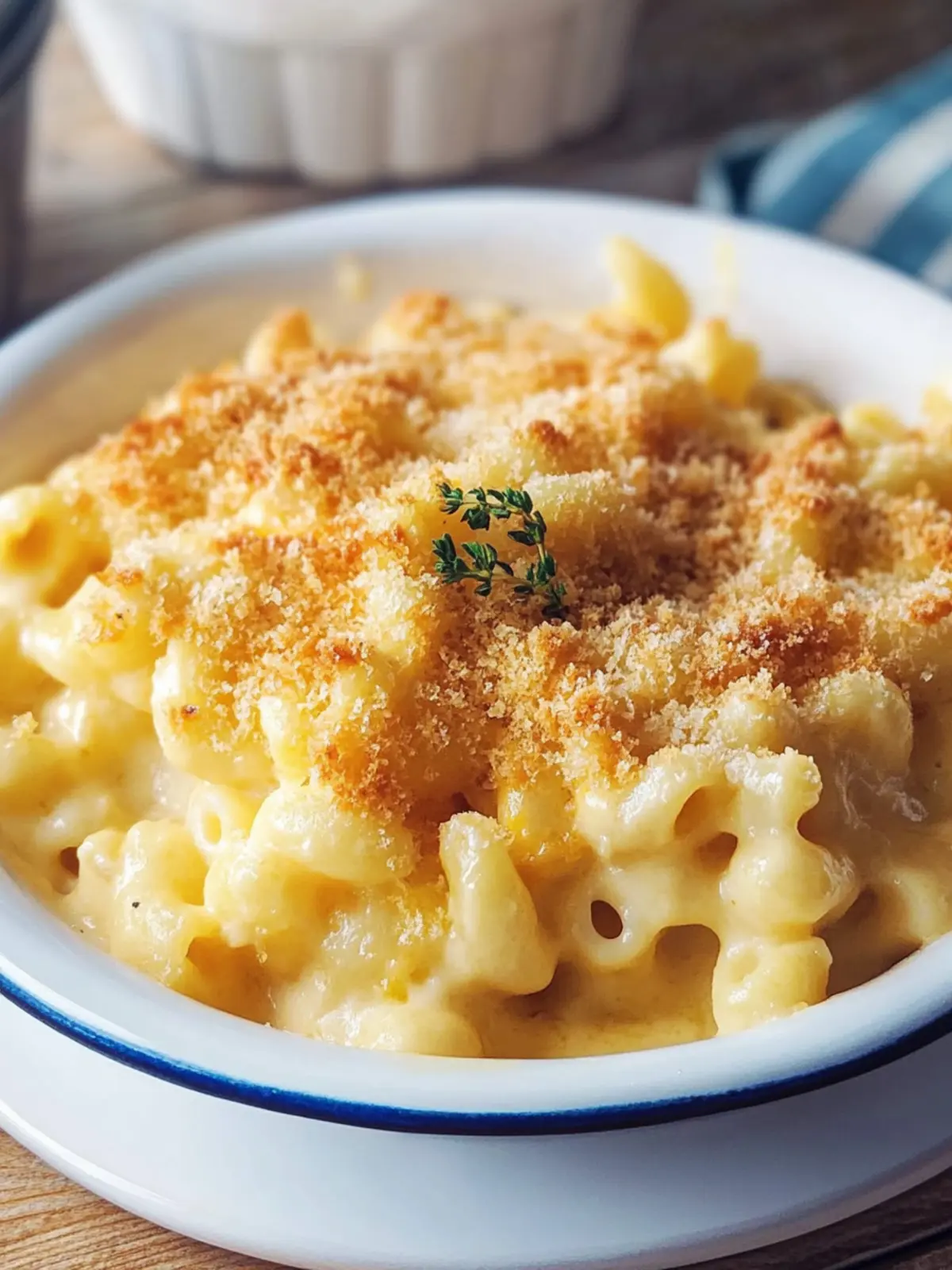 Creamy Baked Mac and Cheese That'll Make You Feel Cozy 3 Creamy Baked Mac and Cheese