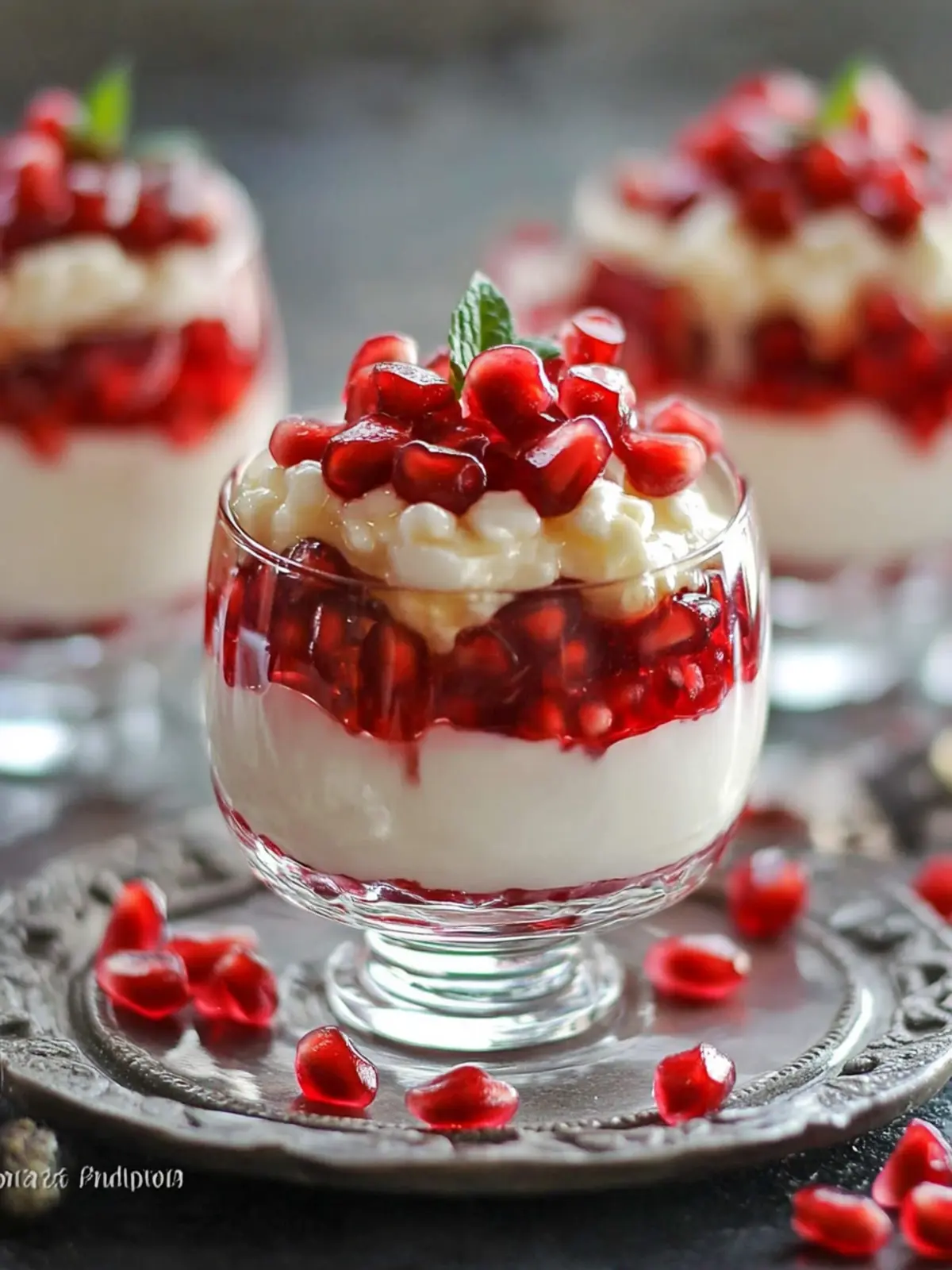 Eid al-Adha Pomegranate Dessert