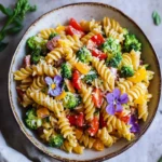 Pride Month Rainbow Pasta Salad With Tahini: Color Your Plate 7 Pride Month Rainbow Pasta Salad With Tahini