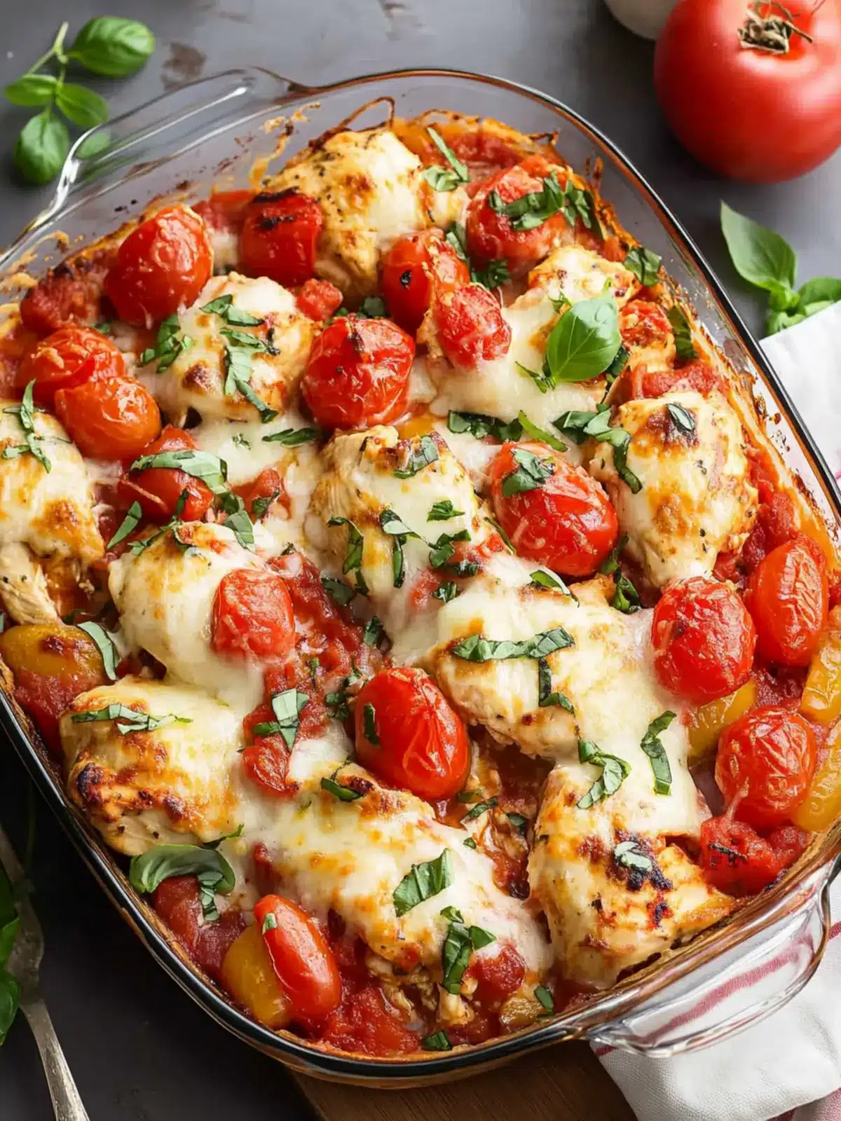 Bruschetta Chicken Bake: A Flavorful Twist on Comfort Food 3 Bruschetta Chicken Bake