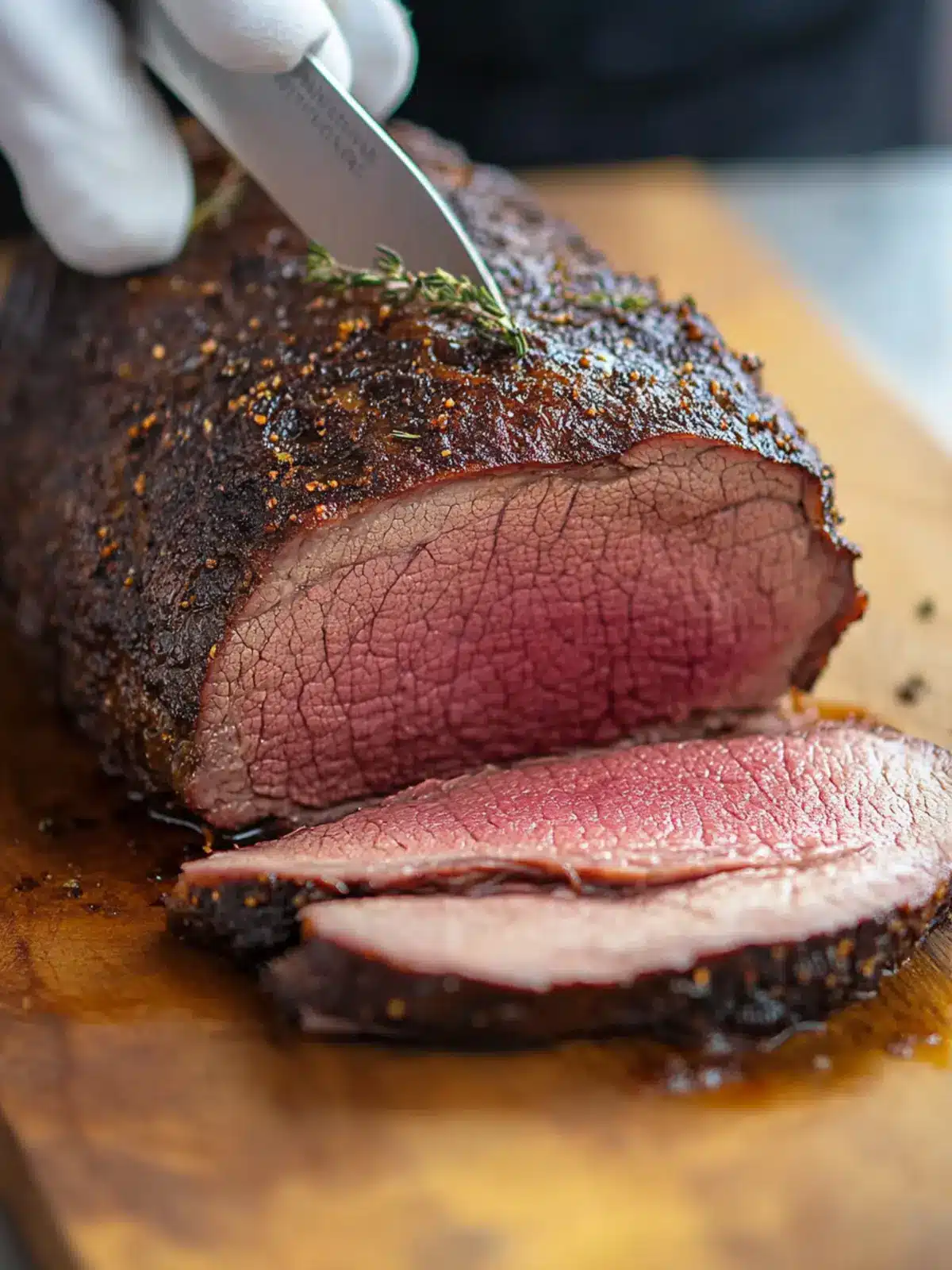 Father's Day Smoked Eye of Round Roast