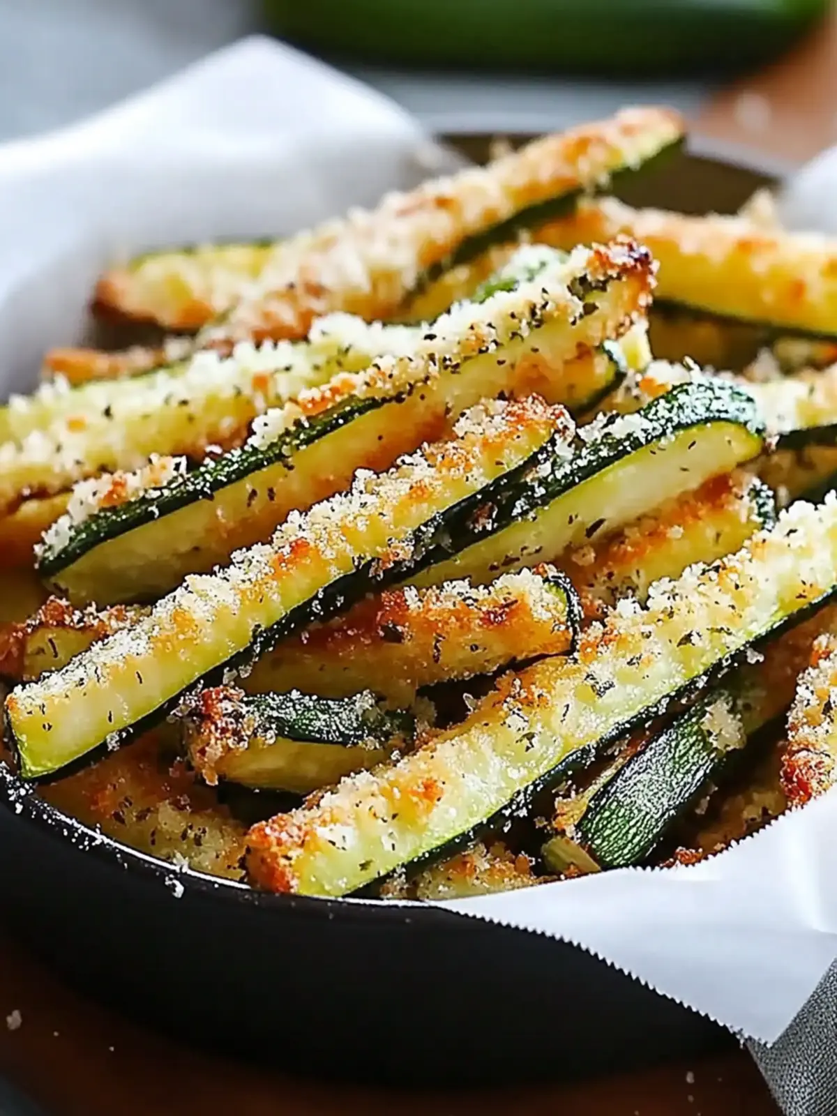 Parmesan Zucchini Fries
