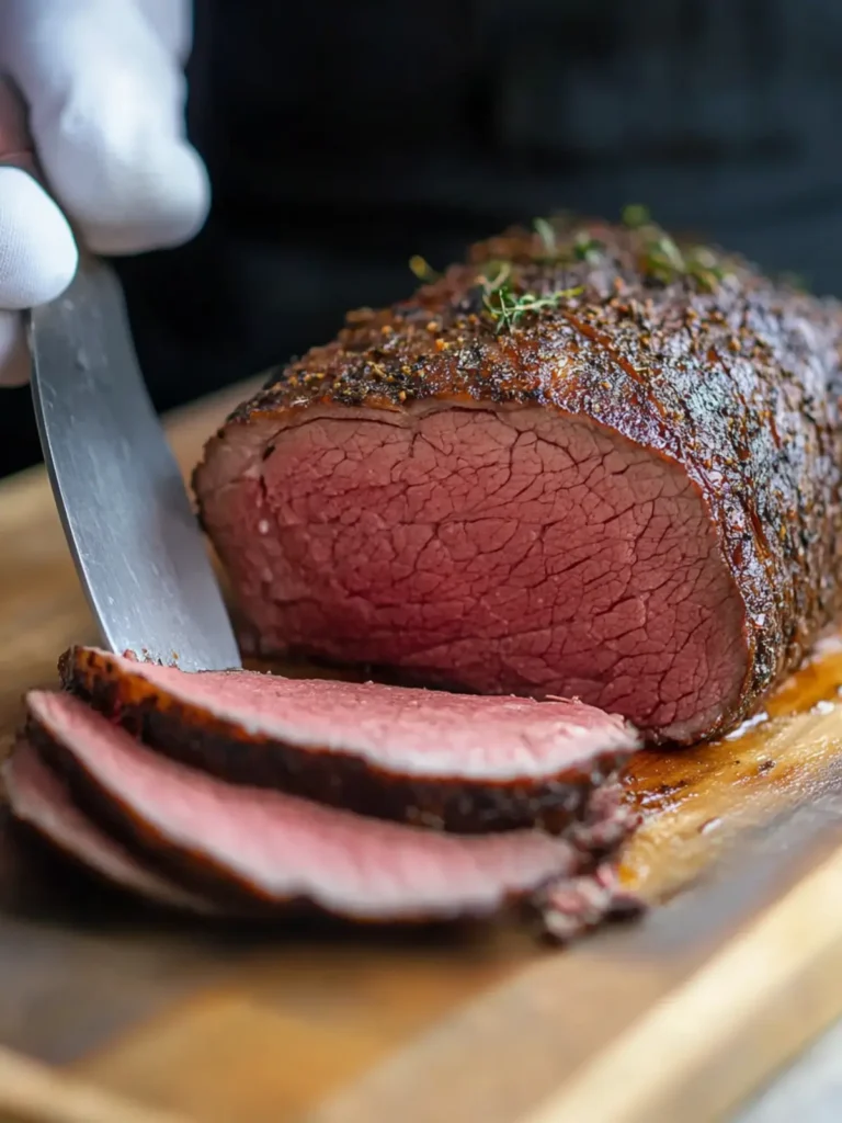Father's Day Smoked Eye of Round Roast