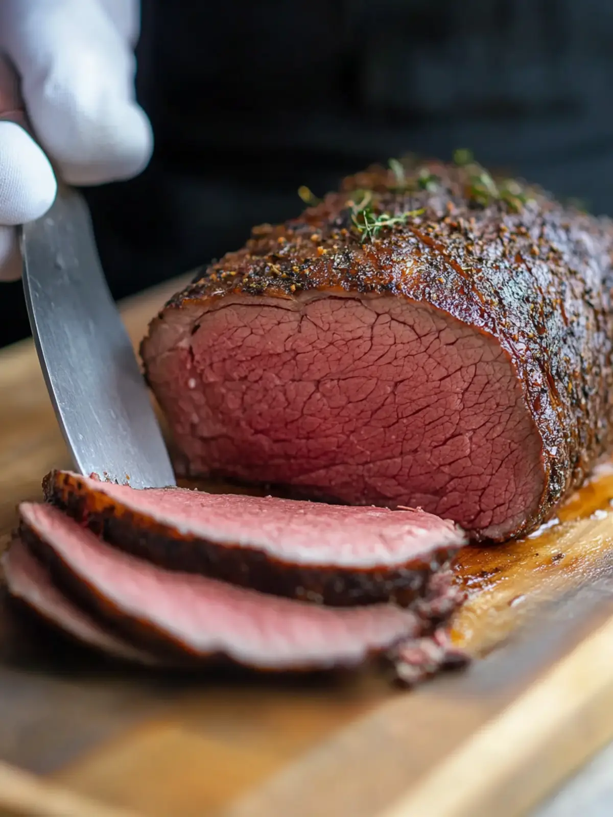 Father's Day Smoked Eye of Round Roast