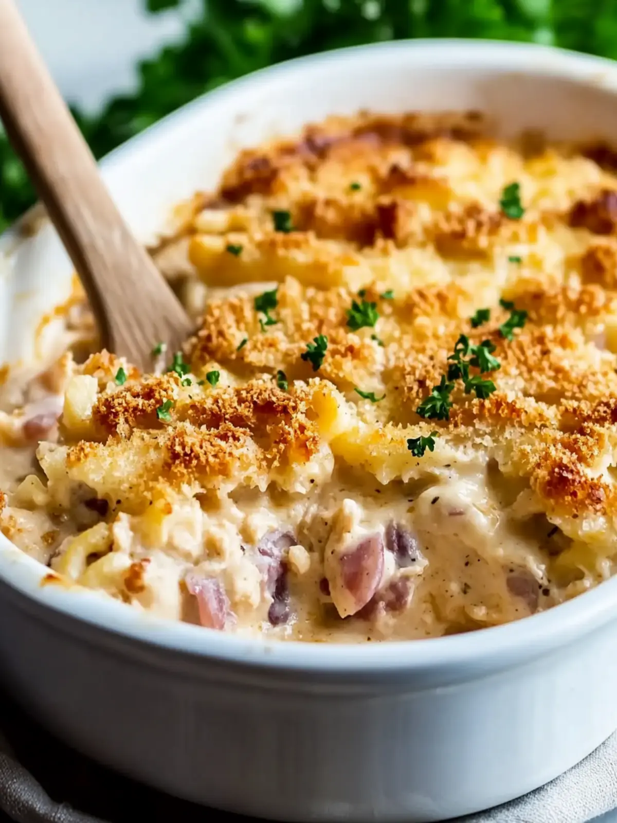 Chicken Cordon Bleu Casserole