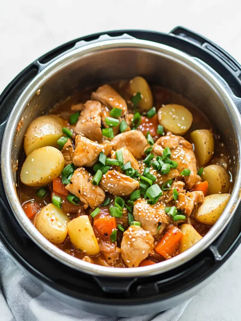 Instant Pot Korean Chicken and Potatoes