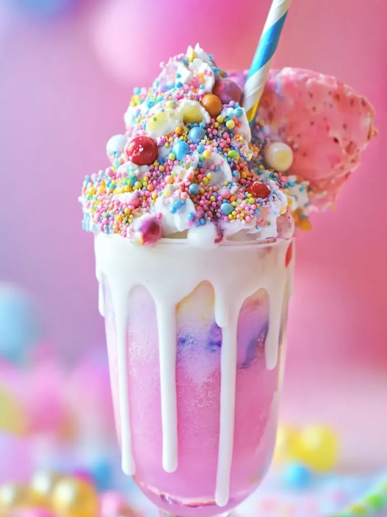 Pride Month Unicorn Bark Milkshake