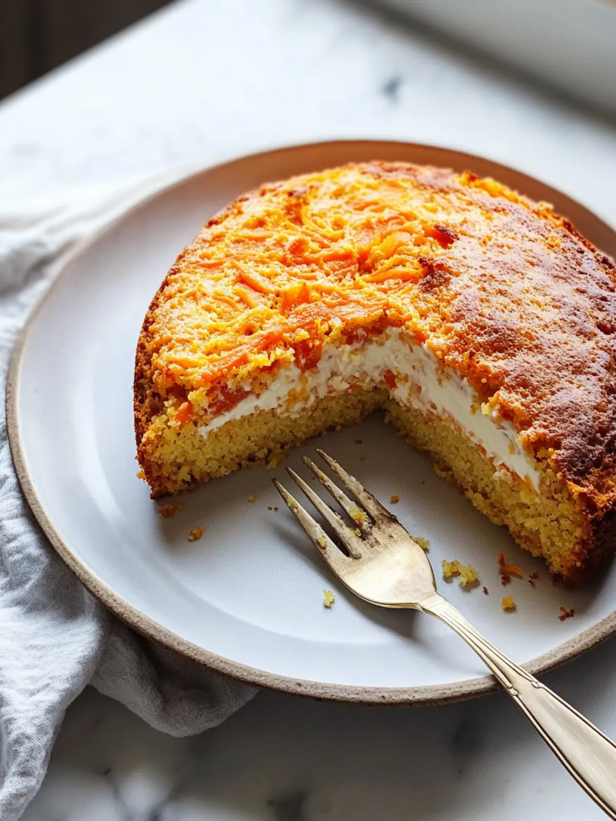 Almond Flour Carrot Yogurt Cake