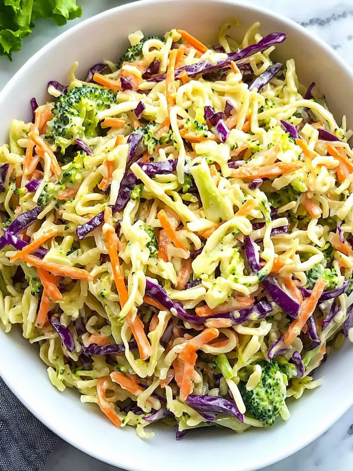 Simple Ramen Noodle Broccoli Slaw Salad That Dazzles Your Tastebuds 4 Simple Ramen Noodle Broccoli Slaw Salad