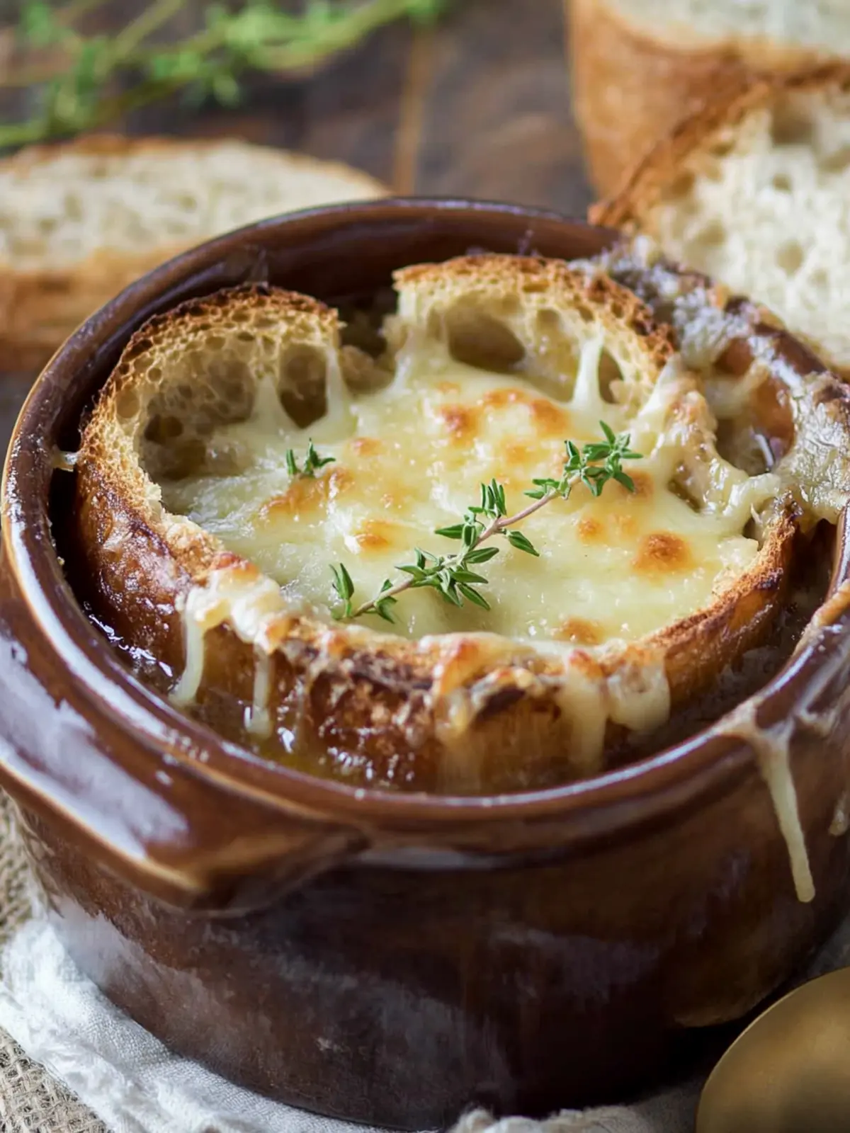 Bistro French Onion Soup with Gruyère