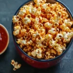 Spicy sriracha popcorn