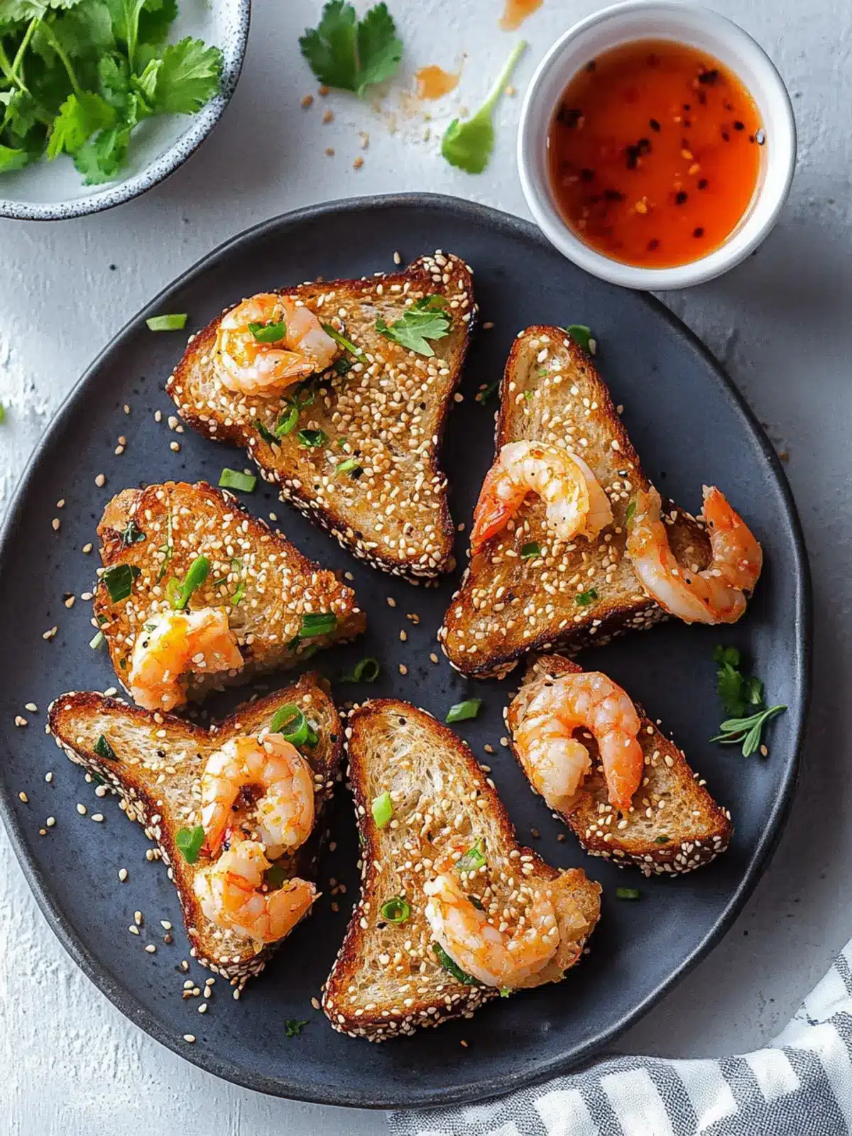 Sesame Prawn Toast