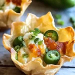 Spicy Jalapeño Popper Wonton Cups You Can't Resist 7 Jalapeño popper wonton cups