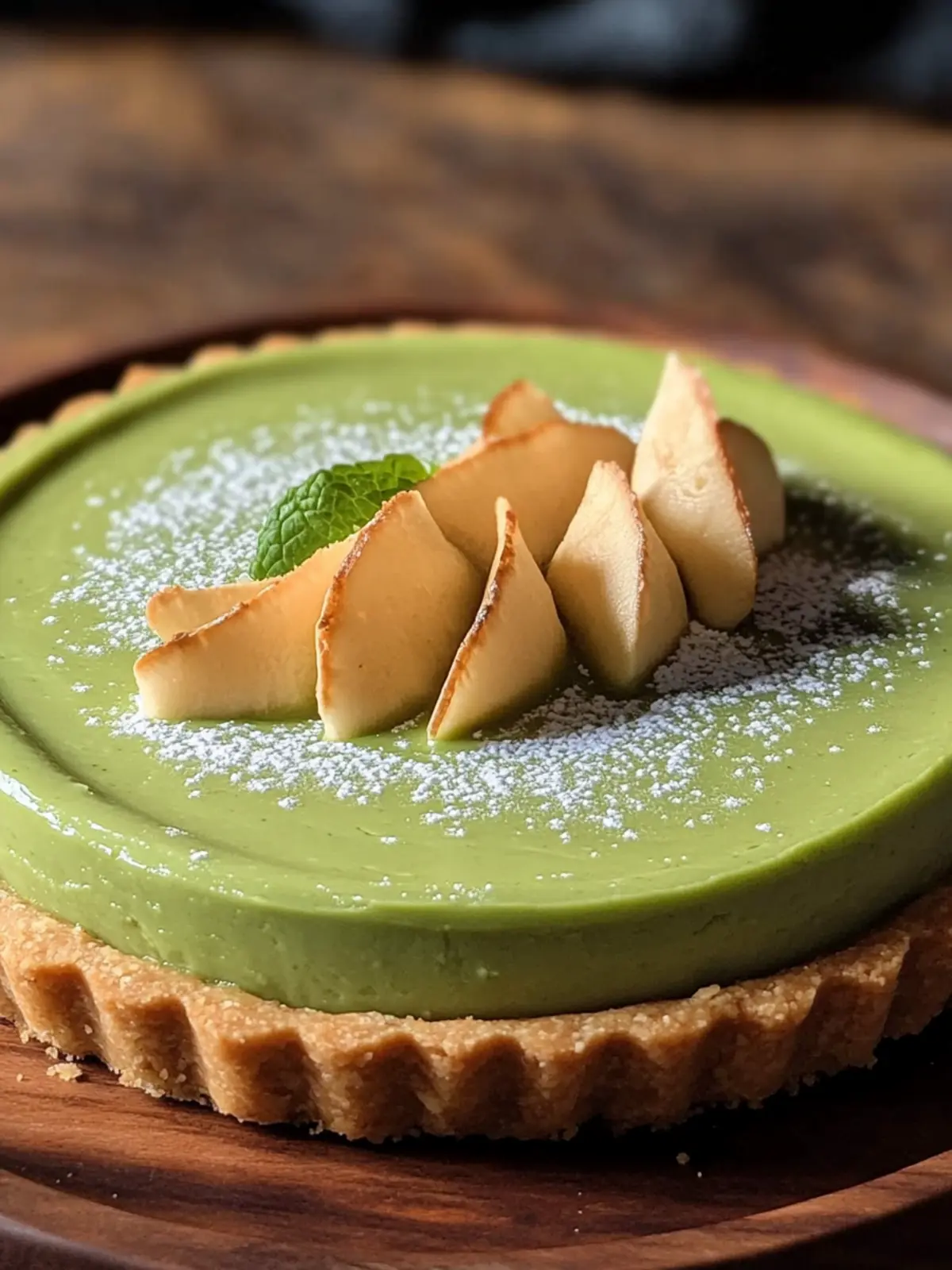 Eid al-Adha Easy No-Bake Matcha Coconut Cream Tart Delight 3 Eid al-Adha Easy No-Bake Matcha Coconut Cream Tart Recipe