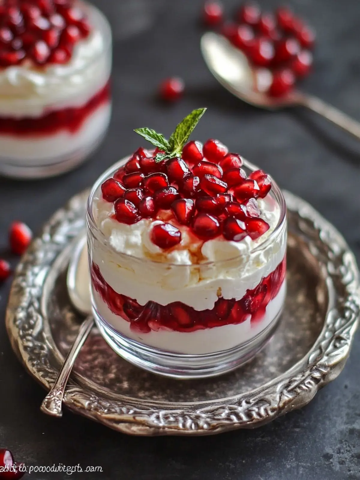 Eid al-Adha Pomegranate Dessert