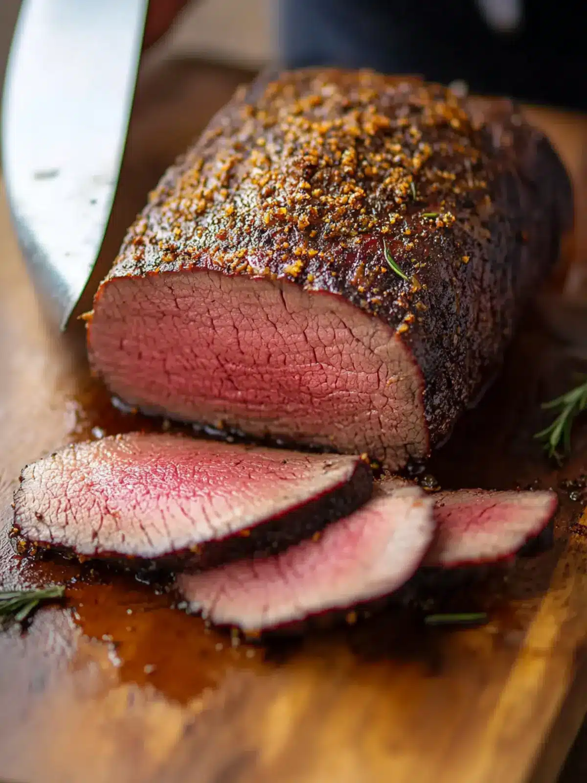 Father's Day Smoked Eye of Round Roast