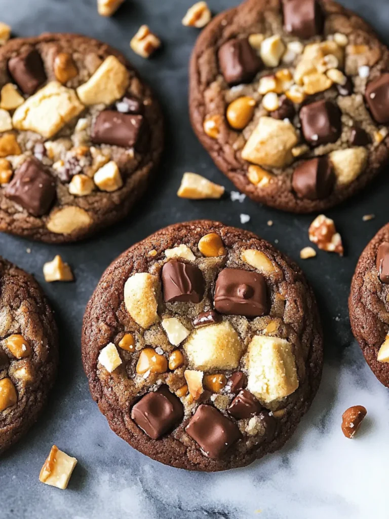 Snickers Cookies