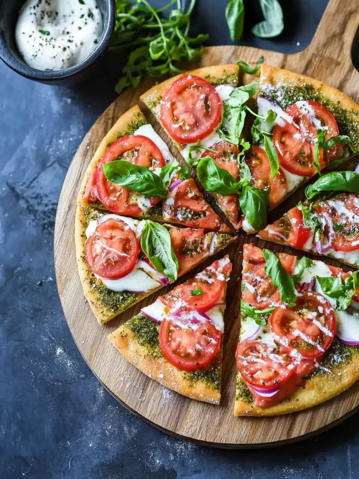 Giant Blini ‘pizza’