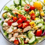 Father's Day Easy Chopped Chicken Salad
