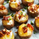 Loaded Mini Baked Potato Bites
