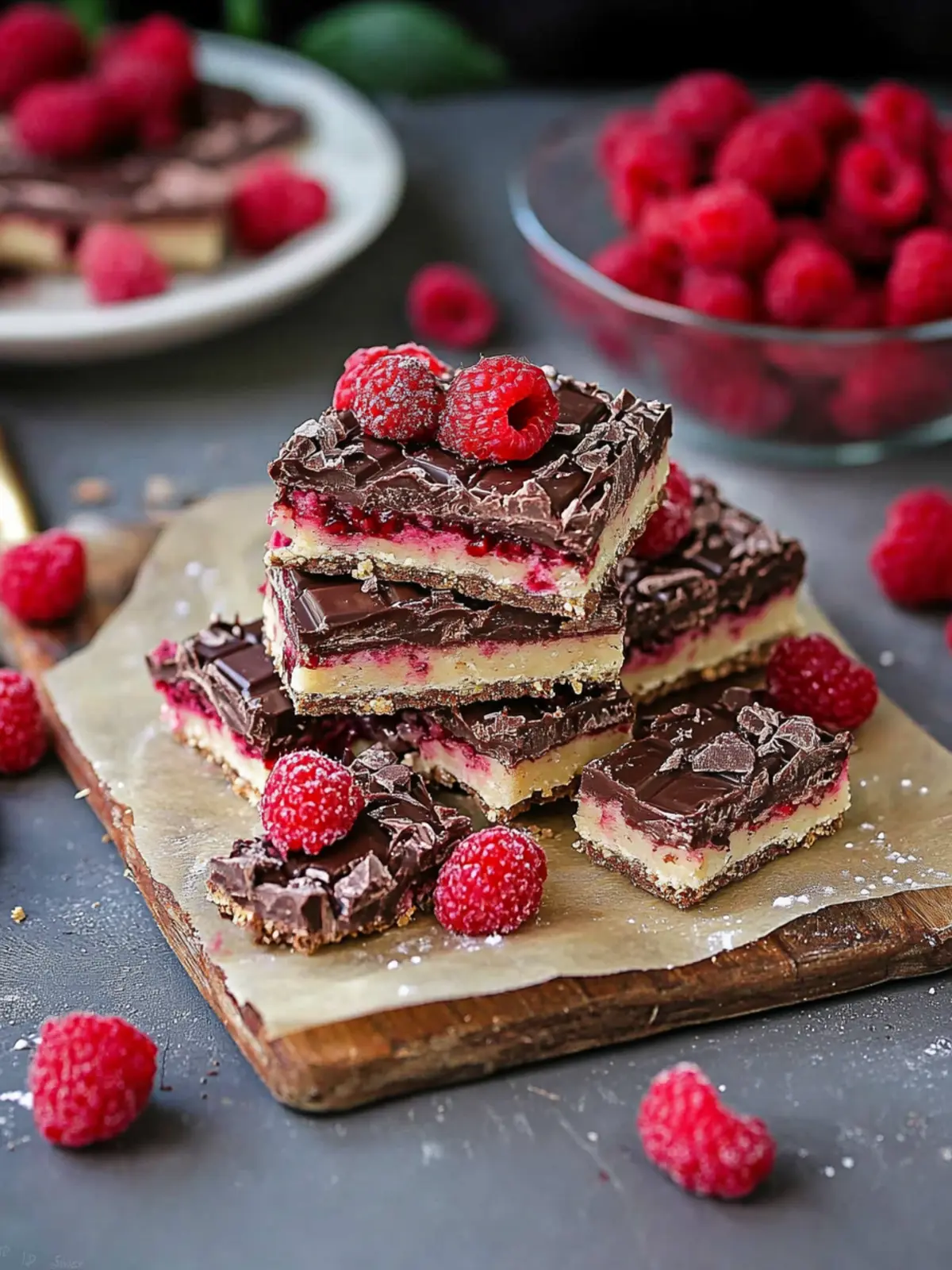 Irresistible Chocolate Raspberry Bars That Steal the Show 2 Chocolate Raspberry Bars