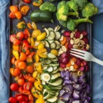 Pride Month Roasted Rainbow Vegetables