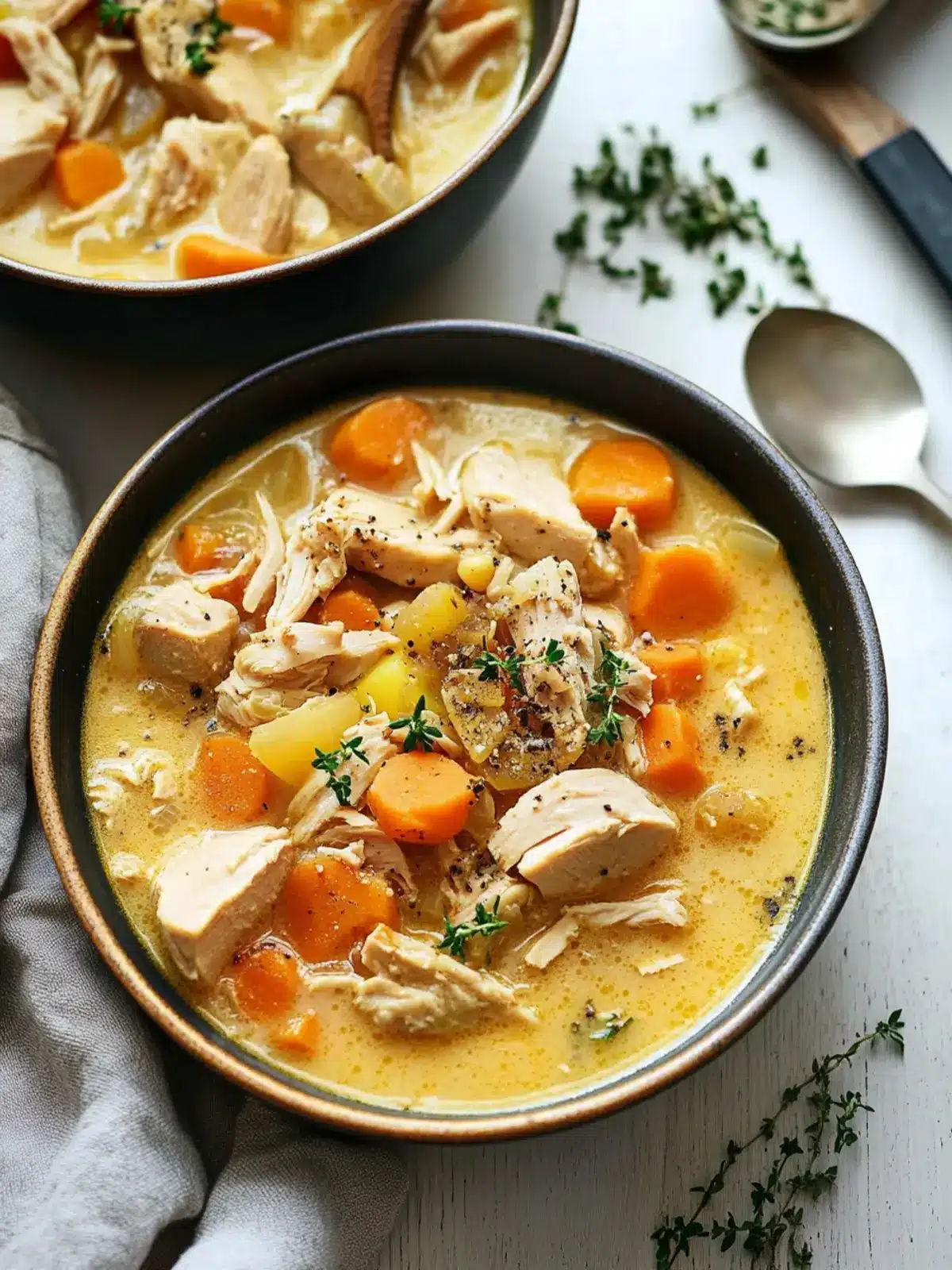 Cozy Leftover Turkey Stew