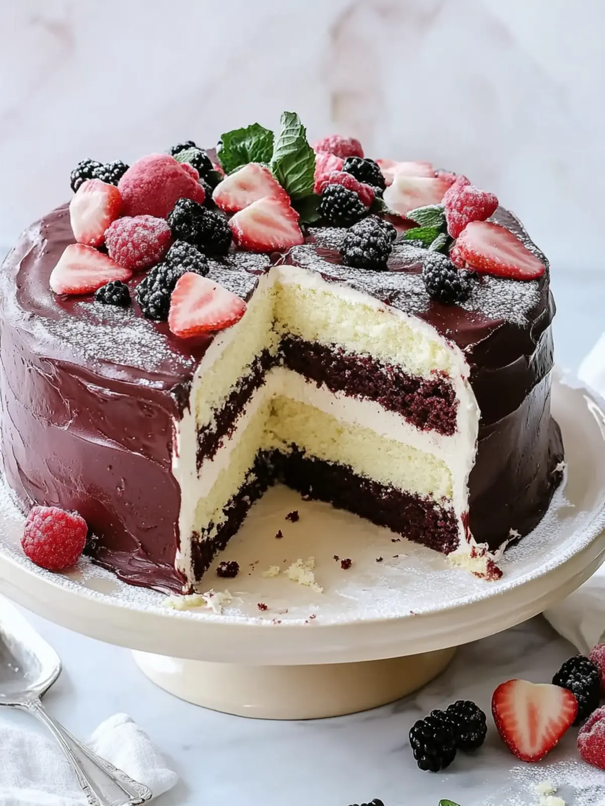 Decadent Ding Dong Cake with Smooth Ganache Delight 2 Ding Dong Cake
